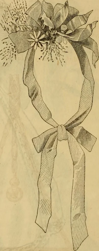 An illustration from Godey's lady's book 1864 Jan -June; Jul - Dec, 1864, leaf 740