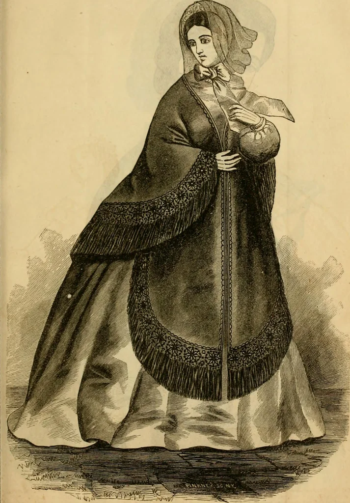 An illustration from Godey's lady's book 1864 Jan -June; Jul - Dec, 1864, leaf 771