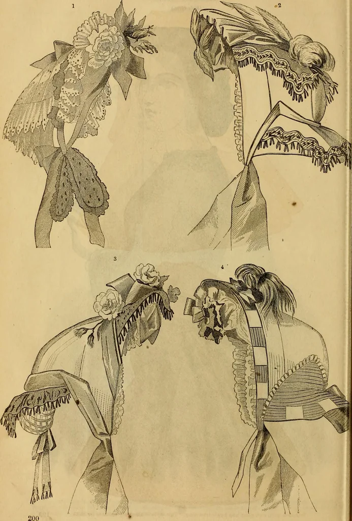 An illustration from Godey's lady's book 1864 Jan -June; Jul - Dec, 1864, leaf 774