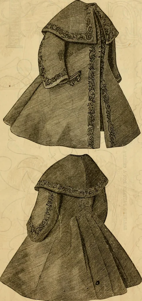 An illustration from Godey's lady's book 1864 Jan -June; Jul - Dec, 1864, leaf 775