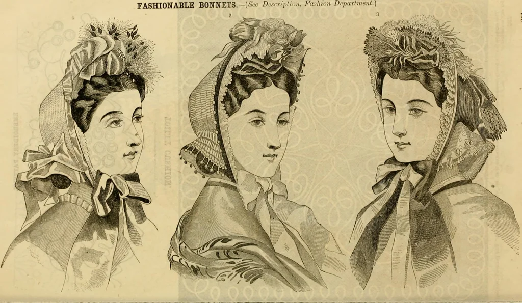 An illustration from Godey's lady's book 1864 Jan -June; Jul - Dec, 1864, leaf 863