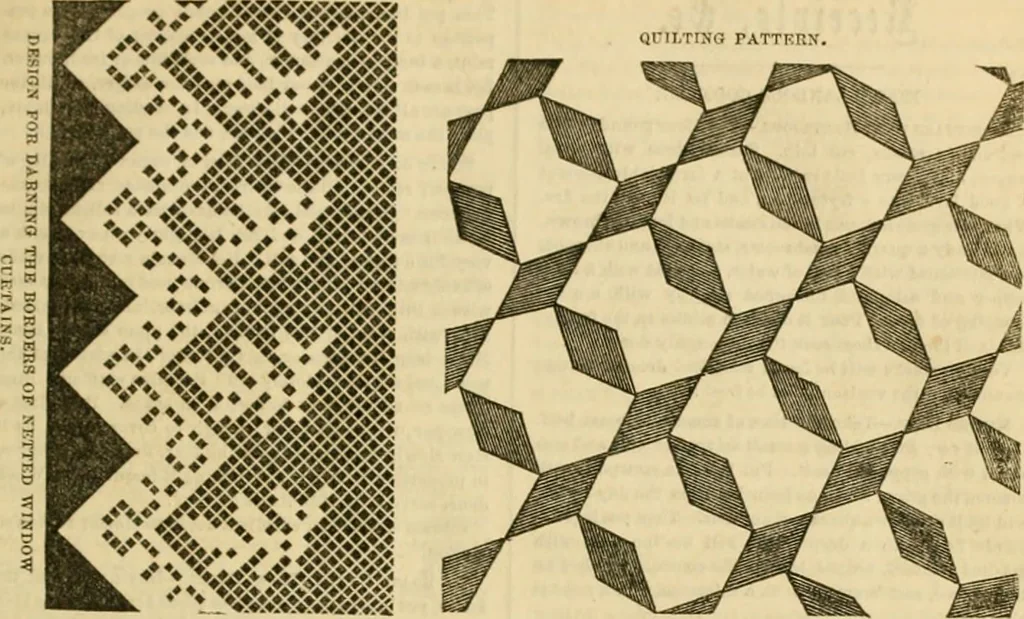An illustration from Godey's lady's book 1864 Jan -June; Jul - Dec, 1864, leaf 91