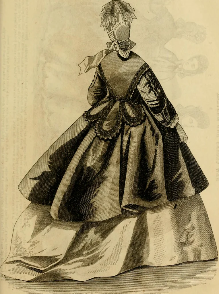 An illustration from Godey's lady's book 1864 Jan -June; Jul - Dec, 1864, leaf 945