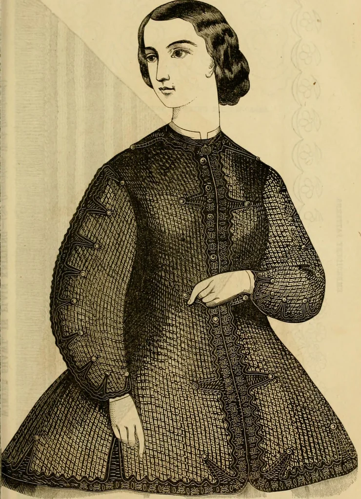 An illustration from Godey's lady's book 1864 Jan -June; Jul - Dec, 1864, leaf 949