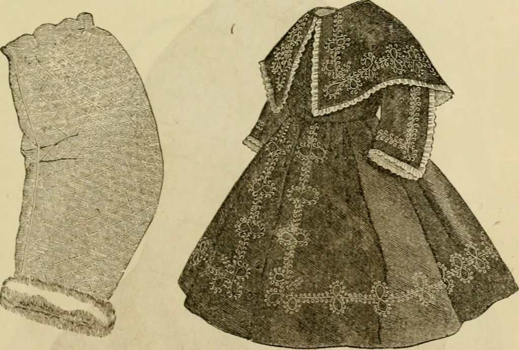 An illustration from Godey's lady's book 1864 Jan -June; Jul - Dec, 1864, leaf 995