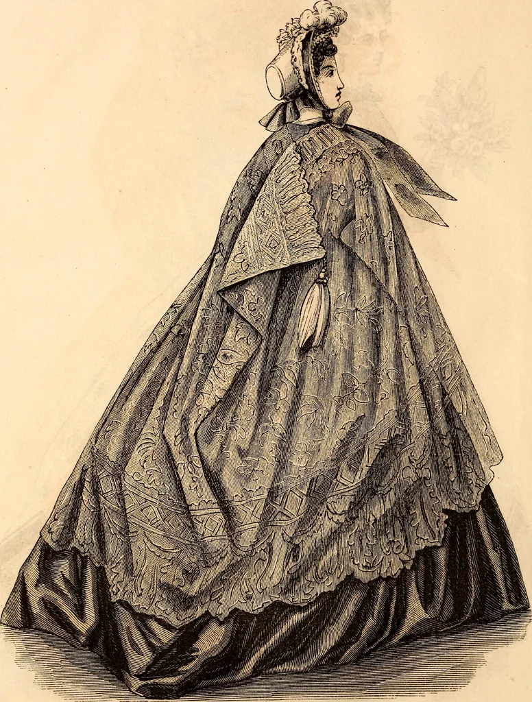 An illustration from Godey's lady's book, 1840, leaf 11