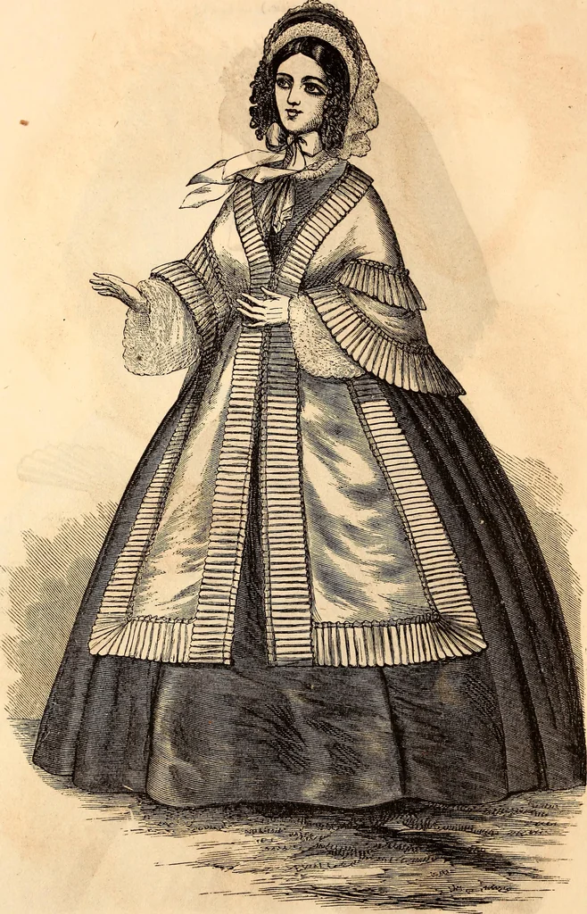 An illustration from Godey's lady's book, 1840, leaf 15