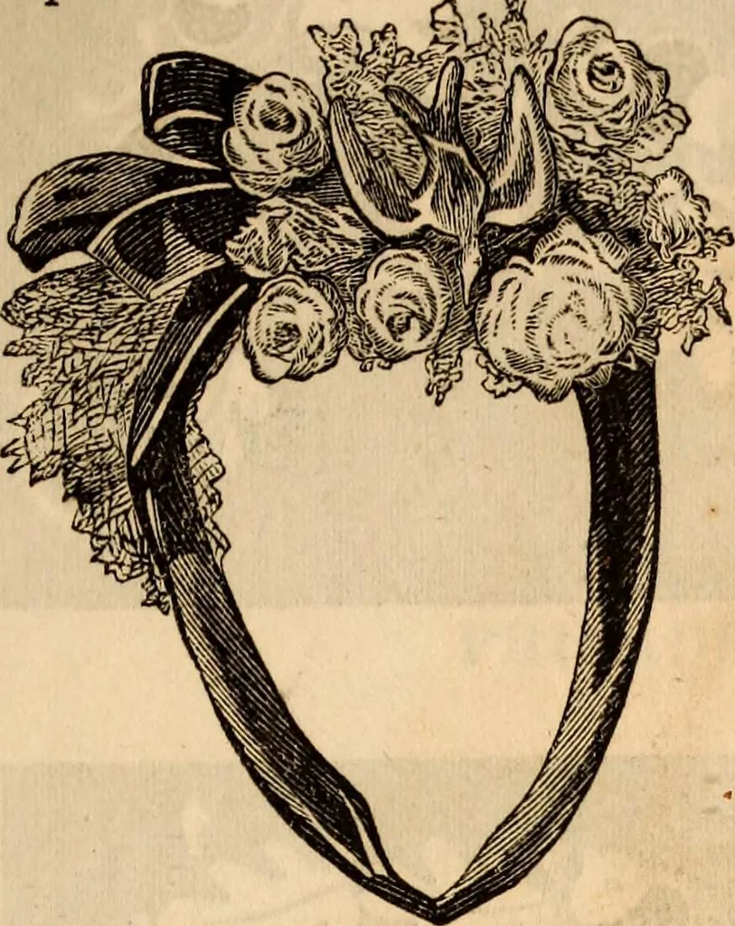 An illustration from Godey's lady's book, 1840, leaf 16