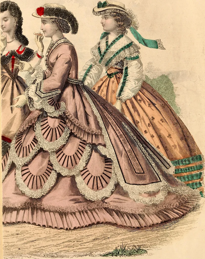An illustration from Godey's lady's book, 1840, leaf 5