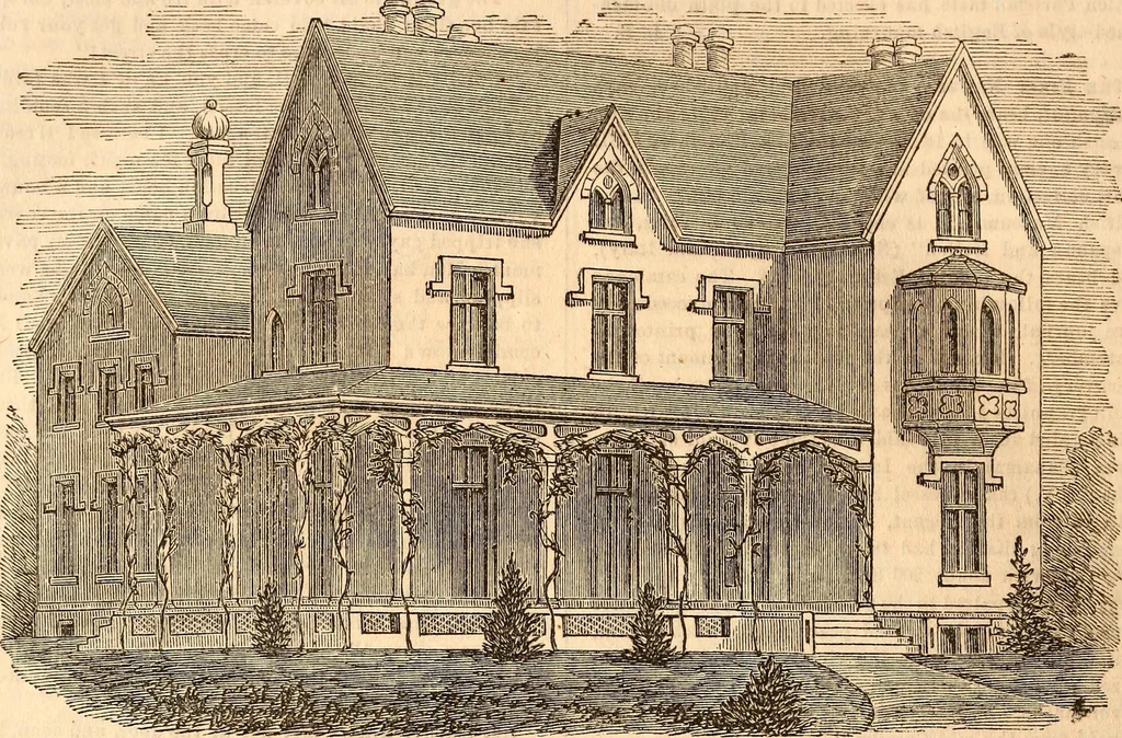 An illustration from Godey's lady's book, 1840, leaf 61