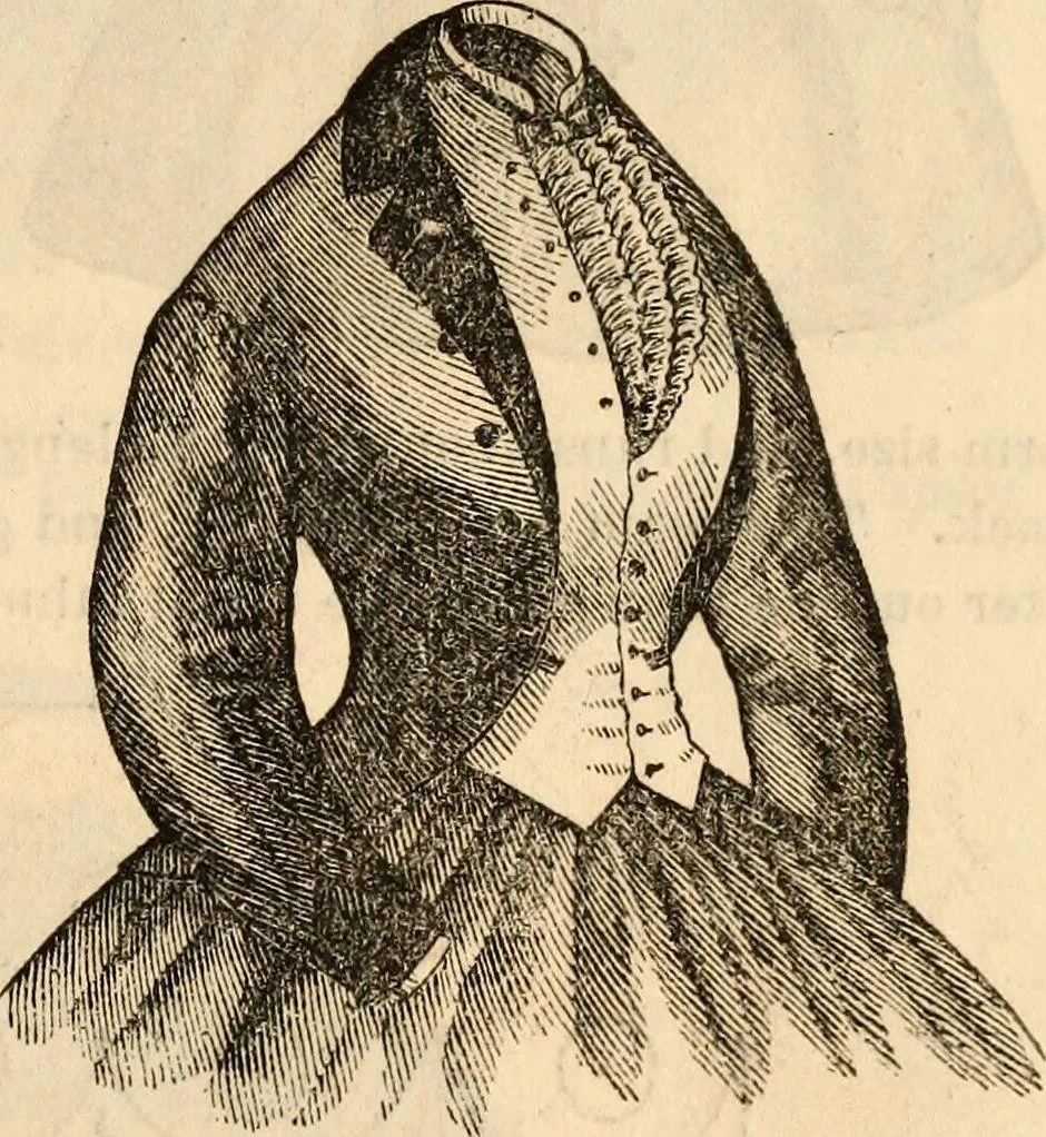An illustration from Godey's lady's book, 1840, leaf 64