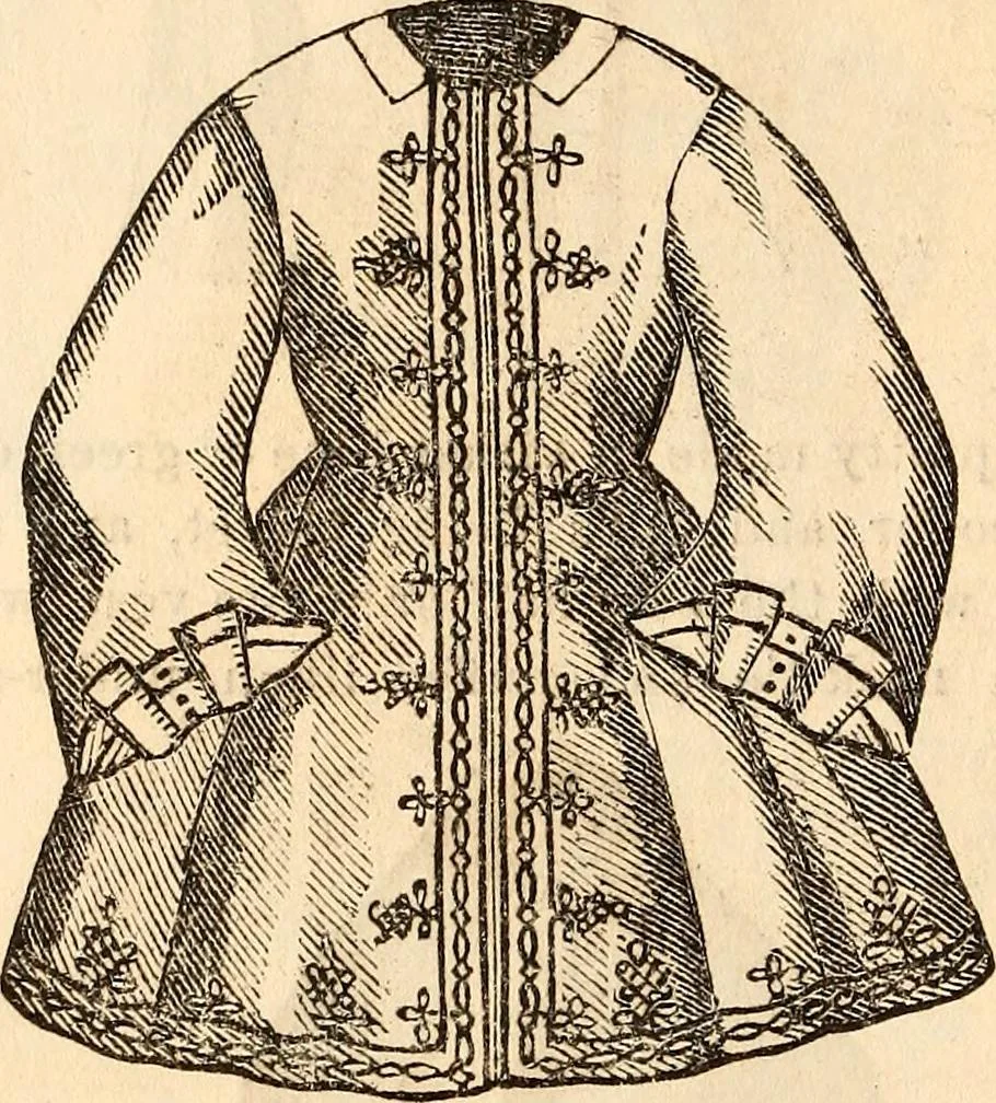 An illustration from Godey's lady's book, 1840, leaf 65
