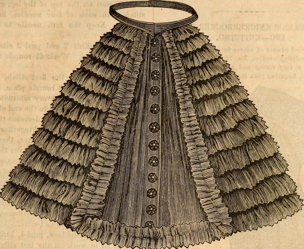 An illustration from Godey's lady's book, 1840, leaf 66