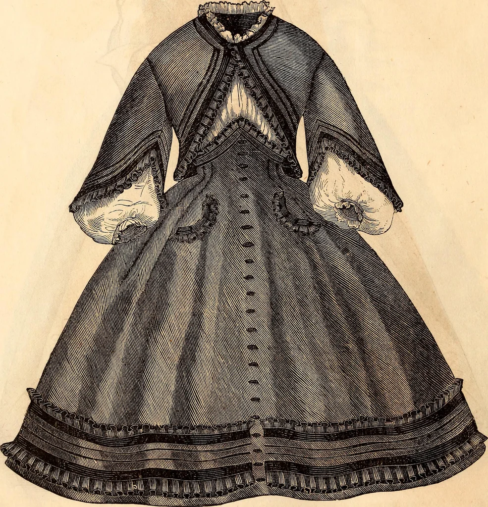 An illustration from Godey's lady's book, 1840, leaf 11