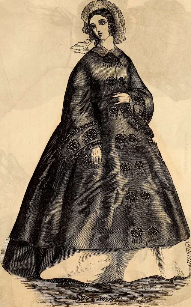 An illustration from Godey's lady's book, 1840, leaf 12