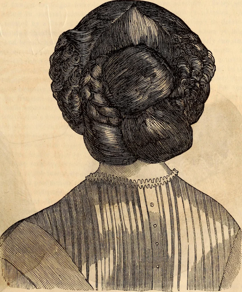 An illustration from Godey's lady's book, 1840, leaf 16