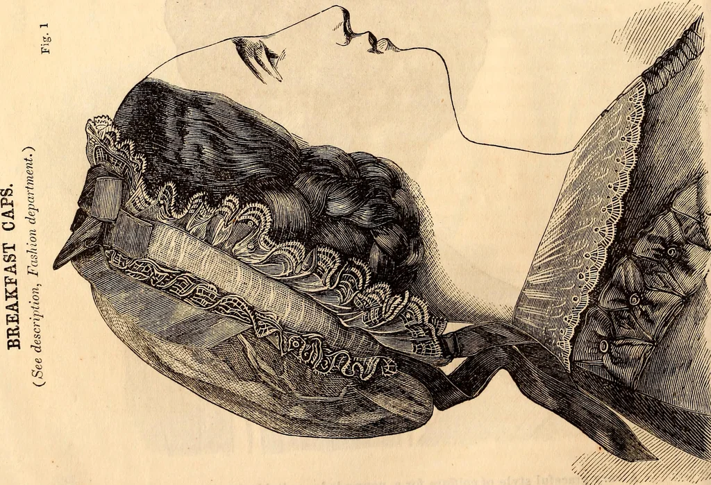 An illustration from Godey's lady's book, 1840, leaf 17