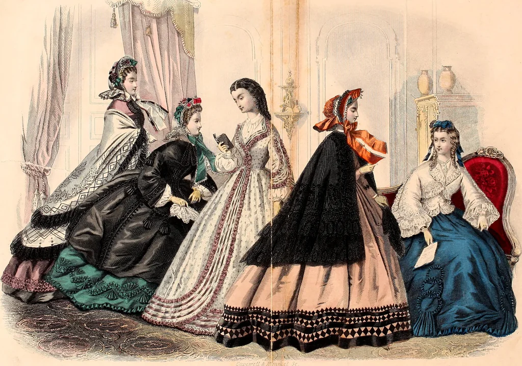 An illustration from Godey's lady's book, 1840, leaf 4