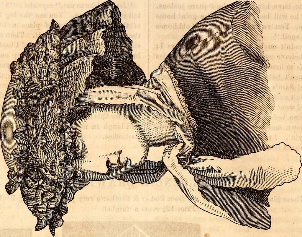 An illustration from Godey's lady's book, 1840, leaf 65