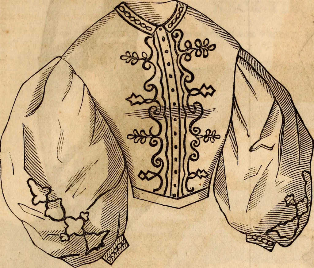 An illustration from Godey's lady's book, 1840, leaf 66