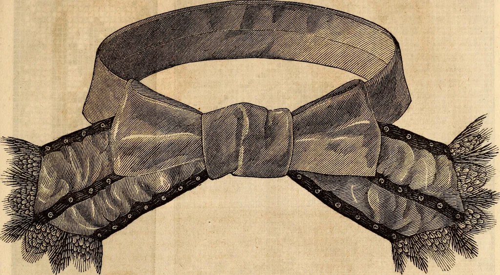 An illustration from Godey's lady's book, 1840, leaf 68