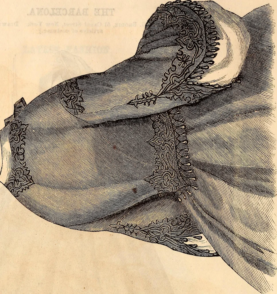 An illustration from Godey's lady's book, 1840, leaf 10