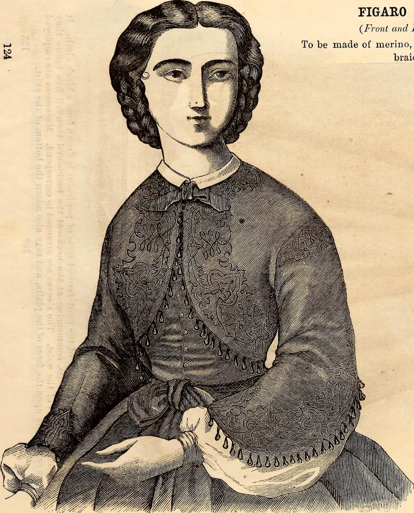 An illustration from Godey's lady's book, 1840, leaf 10