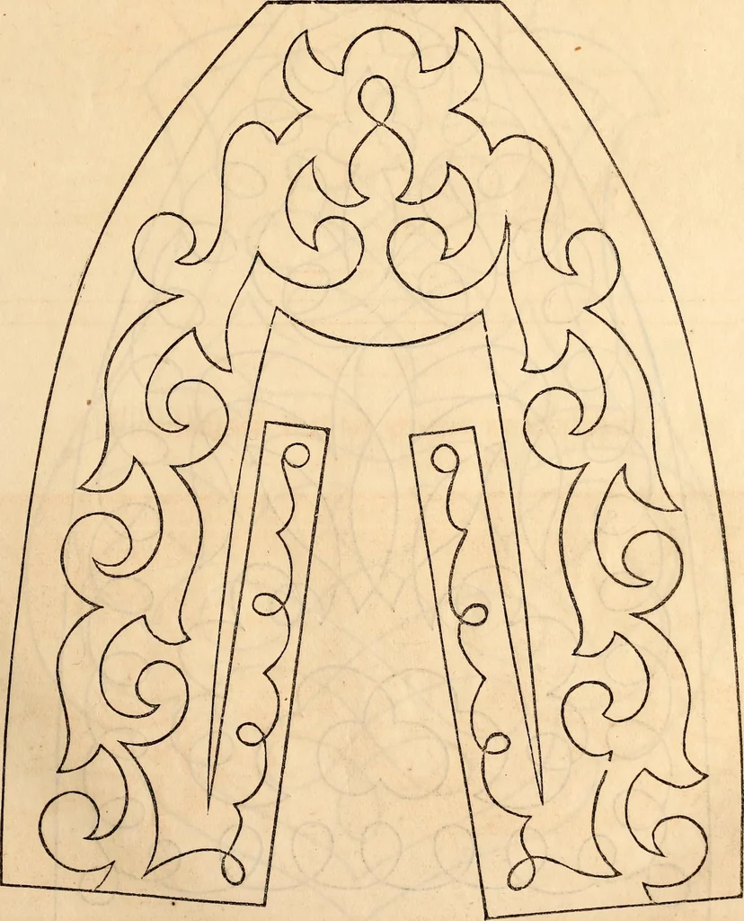 An illustration from Godey's lady's book, 1840, leaf 17