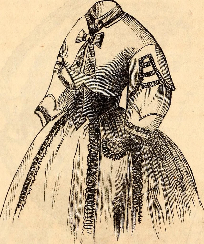 An illustration from Godey's lady's book, 1840, leaf 72
