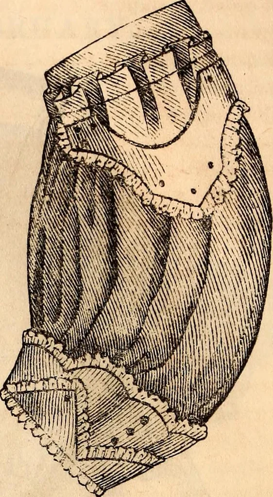 An illustration from Godey's lady's book, 1840, leaf 72