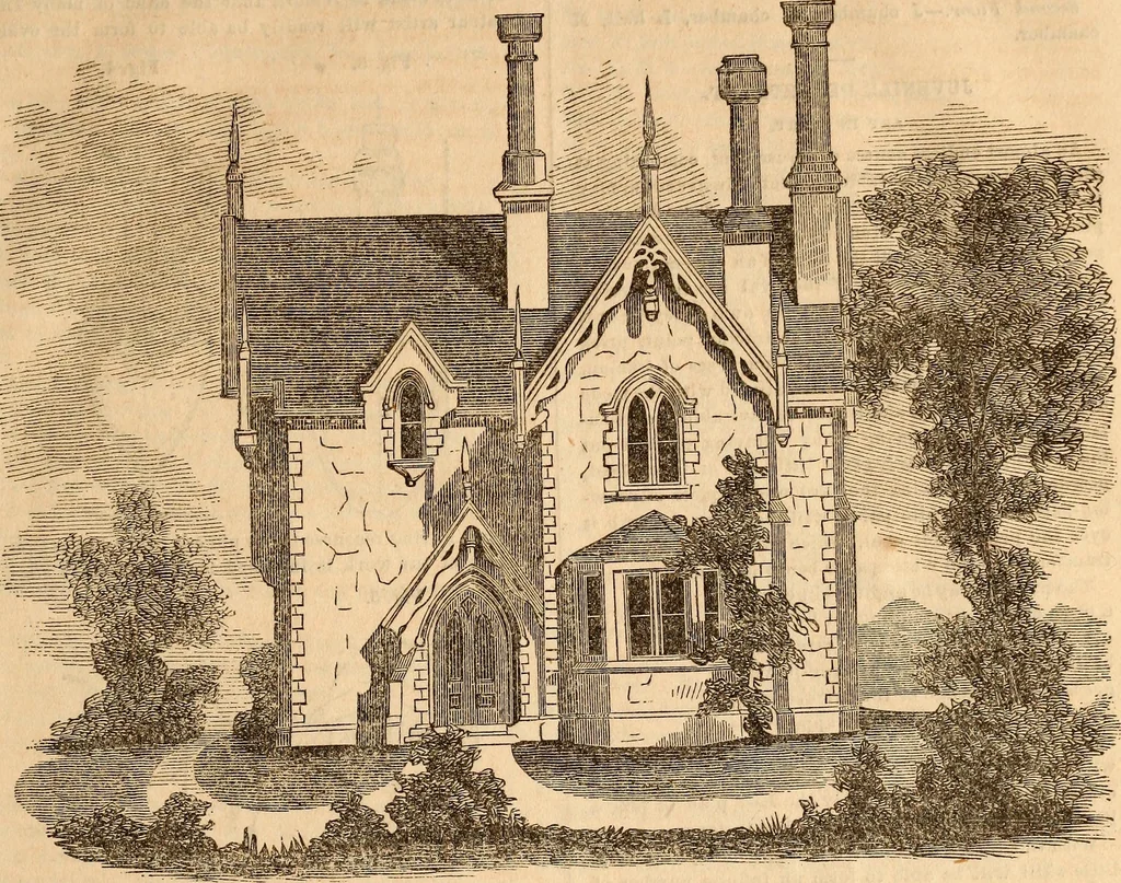 An illustration from Godey's lady's book, 1840, leaf 95