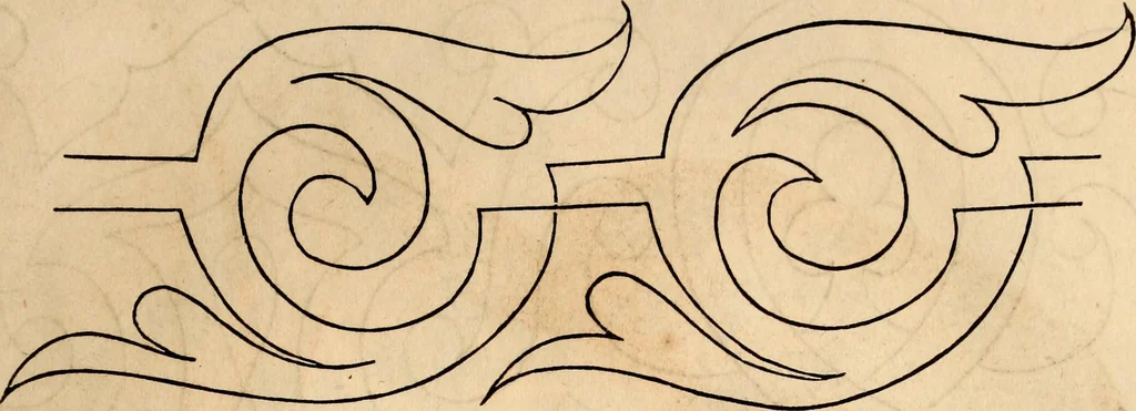 An illustration from Godey's lady's book, 1840, leaf 10