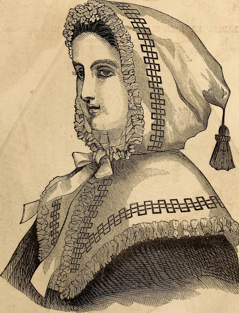 An illustration from Godey's lady's book, 1840, leaf 10