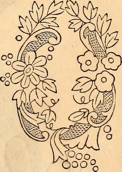 An illustration from Godey's lady's book, 1840, leaf 23