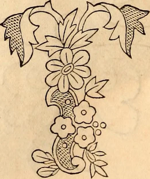 An illustration from Godey's lady's book, 1840, leaf 23