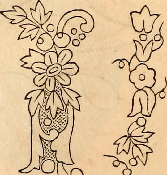 An illustration from Godey's lady's book, 1840, leaf 23