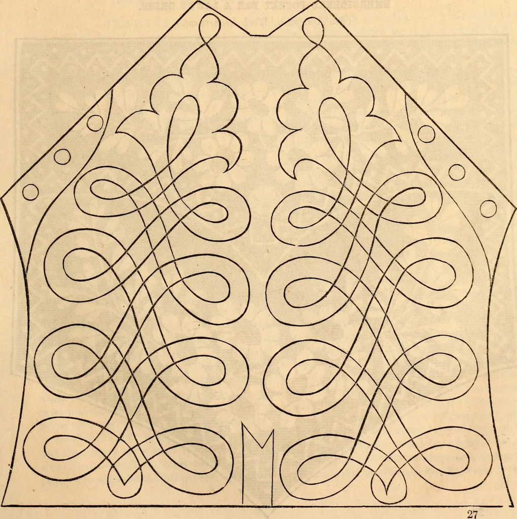 An illustration from Godey's lady's book, 1840, leaf 24