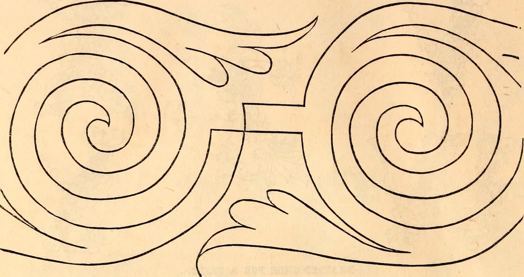 An illustration from Godey's lady's book, 1840, leaf 25