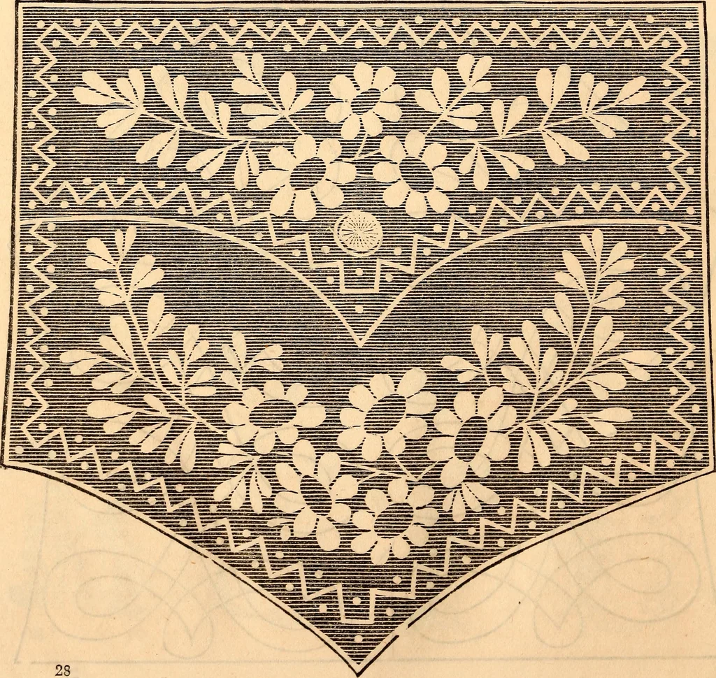 An illustration from Godey's lady's book, 1840, leaf 25
