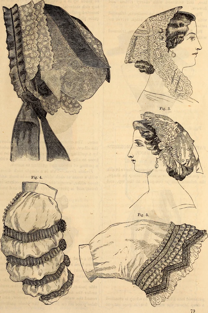 An illustration from Godey's lady's book, 1840, leaf 76