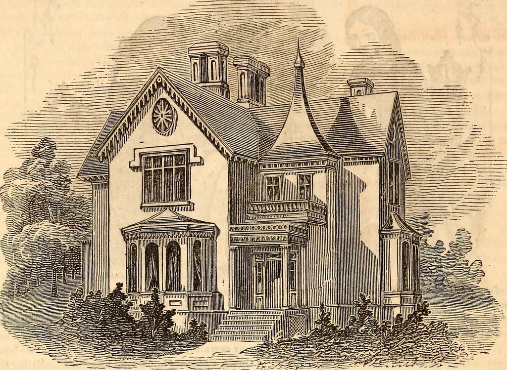 An illustration from Godey's lady's book, 1840, leaf 99