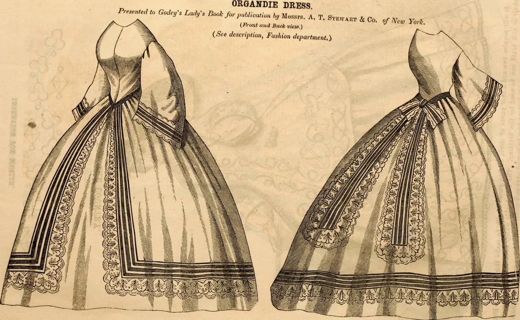 An illustration from Godey's lady's book, 1840, leaf 12