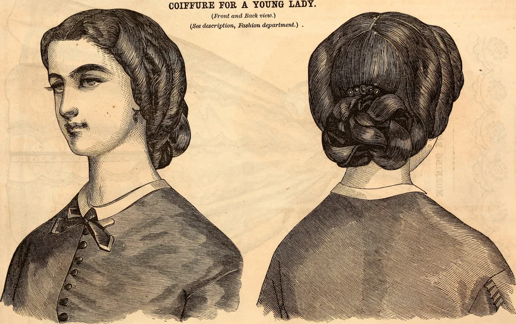 An illustration from Godey's lady's book, 1840, leaf 15