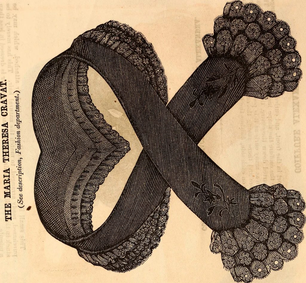 An illustration from Godey's lady's book, 1840, leaf 17