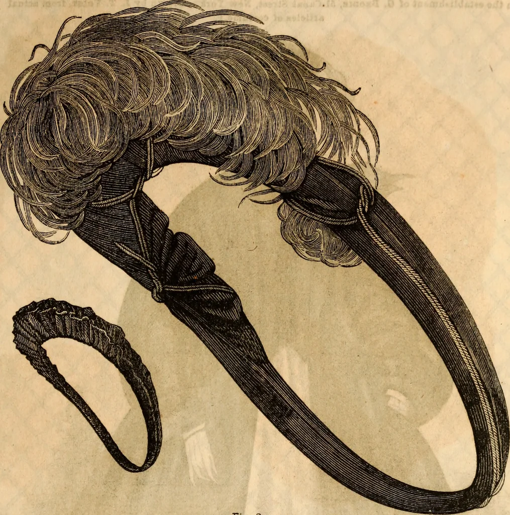 An illustration from Godey's lady's book, 1840, leaf 18
