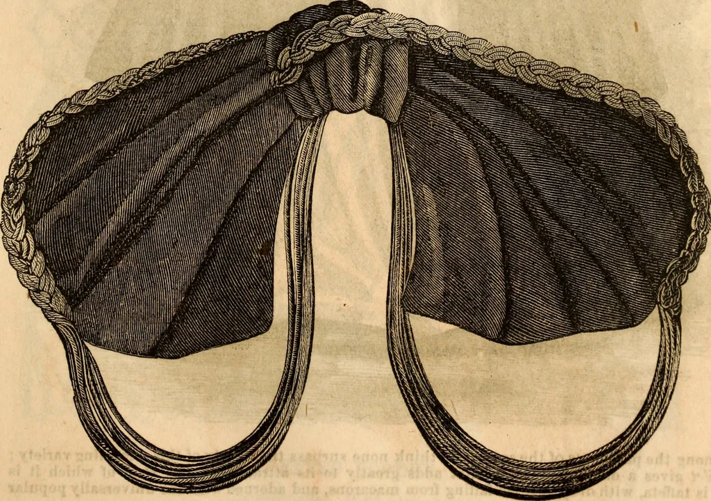 An illustration from Godey's lady's book, 1840, leaf 18