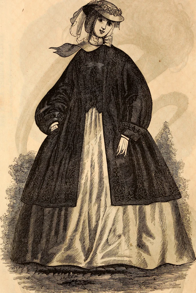 An illustration from Godey's lady's book, 1840, leaf 19