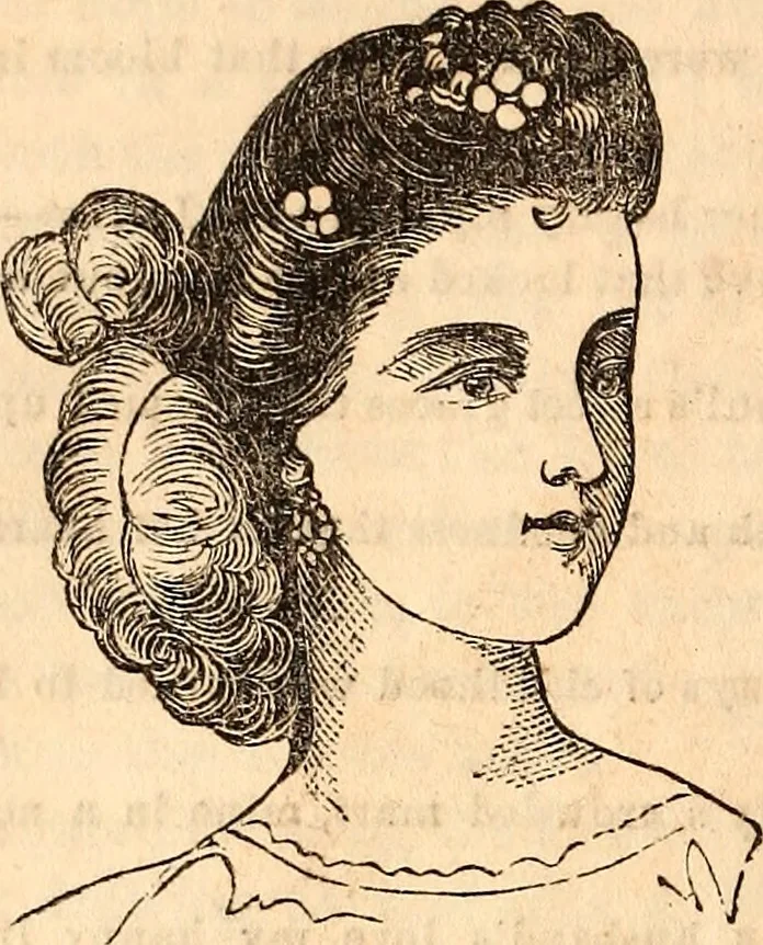 An illustration from Godey's lady's book, 1840, leaf 77