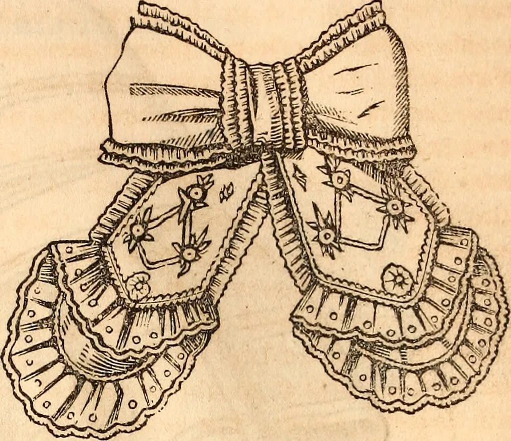 An illustration from Godey's lady's book, 1840, leaf 79