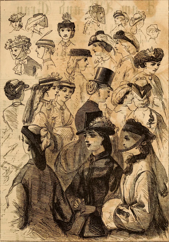 An illustration from Godey's lady's book, 1840, leaf 8